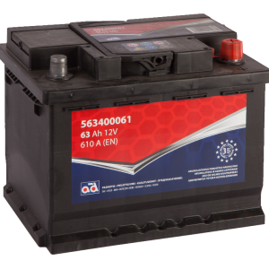 Akumuliatorius AD 63Ah 610A
