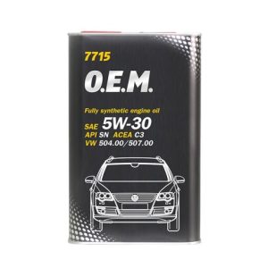 MANNOL 7715 O.E.M. for VW, AUDI, SKODA 5W-30 5L