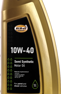 ALB ALYVA 10W-40 PUSIAU SINTET. UNIVERSALI 1L
