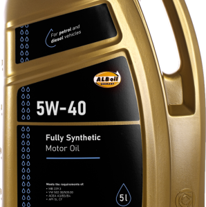 ALB ALYVA 5W-40 PILNAI SINTET. UNIVERSALI 5L