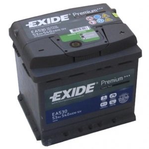 Akumuliatorius EXIDE 53Ah 540A