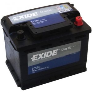 Akumuliatorius EXIDE 55Ah 460A