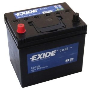 Akumuliatorius EXIDE 60Ah 390A