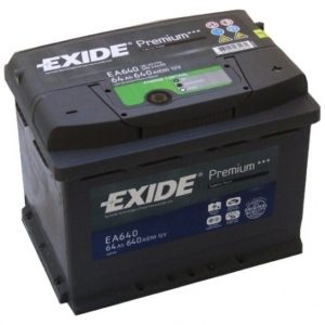 Akumuliatorius EXIDE 64Ah 640A