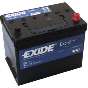 Akumuliatorius EXIDE 70Ah 540A