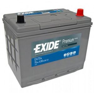 Akumuliatorius EXIDE 75Ah 630A