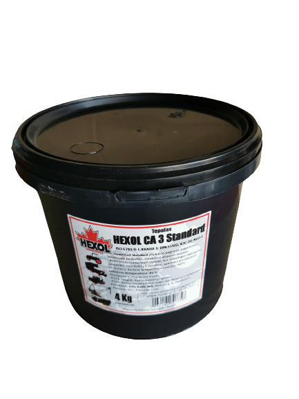 Hexol Grease Ca 3 Standard (Solidol aukštesnės klasės analogas) 4kg