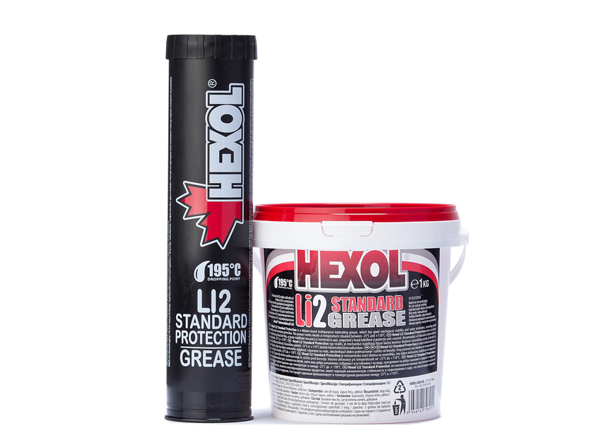 Hexol Grease Li 2 Standard (Litol aukštesnės klasės analogas) 1kg