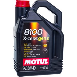 MOTUL 8100 X-CESS Gen2 5W40 4L