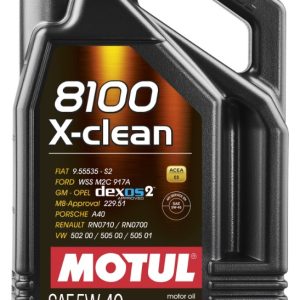 MOTUL 8100 X-CLEAN 5W40 5L