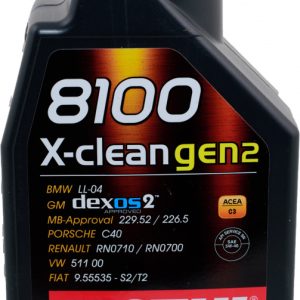 MOTUL 8100 X-CLEAN GEN2 5W40 1L