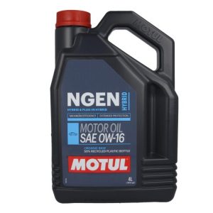 MOTUL NGEN HYBRID 0W16 4L