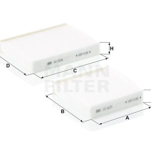 Salono filtras CU21000-2