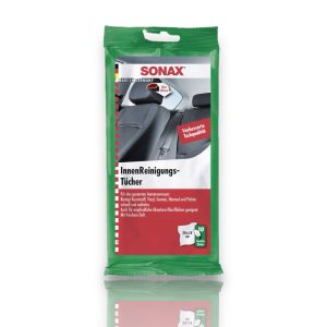 SONAX Drėgnos Šluostės Interjerui 10 vnt.