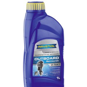 Variklinė alyva RAVENOL Outboardoel 2T Teilsynth 1L