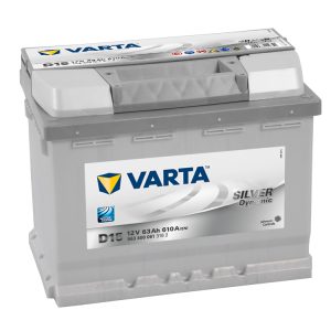 Akumuliatorius Varta D15 63Ah 610A