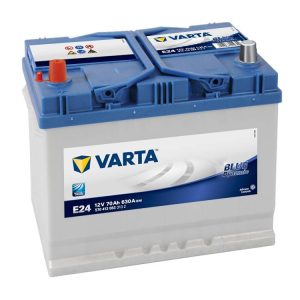 Akumuliatorius Varta E24 70Ah 630A